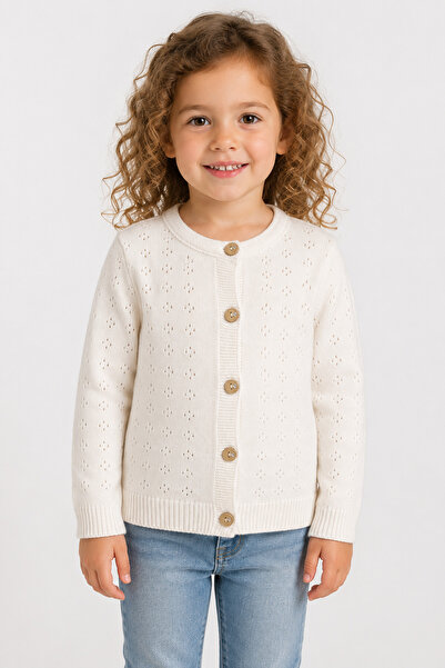 Babyhola 3-6 Years Old Girls' Knitwear Cardigan 3018