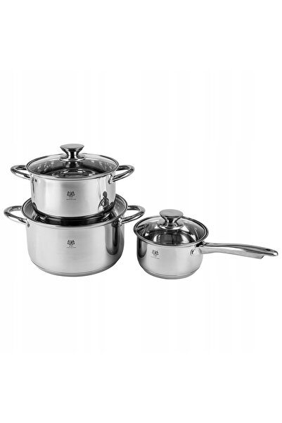 Karl Hausmann SET DE OALE Gross INDUCTION GAS 6el cu INOX 18/0