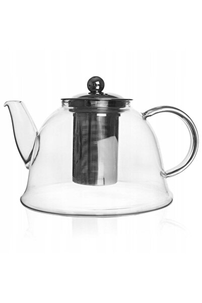 Orionis Ceainic cu infuzor de ceai, din sticlă termorezistentă, 1,65 l