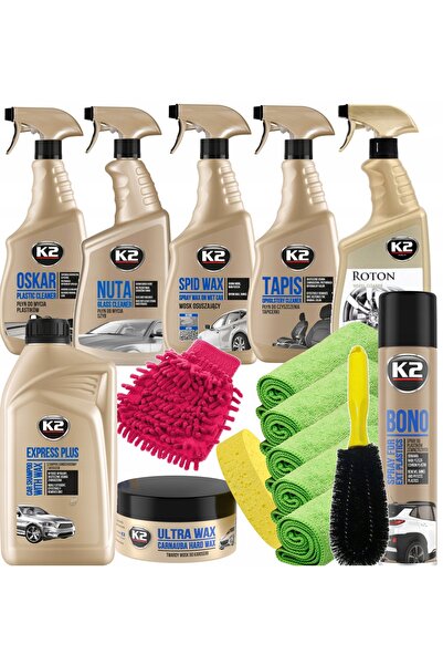 K2R KIT K2 PENTRU CURĂȚARE ȘI ÎNGRIJIRE AUTO