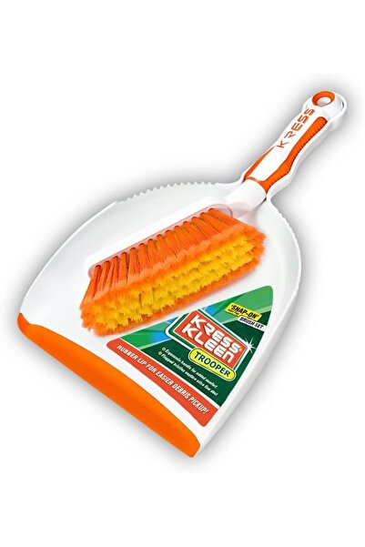 Kress Kleen Snap-On Dust Pan and Brush Set
