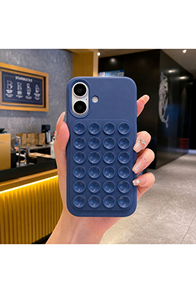 botyco Iphone 16 (6.1 inç) Uyumlu 2'si 1 Arada Magsafeli Vakumlu Vantuz ve Ma...