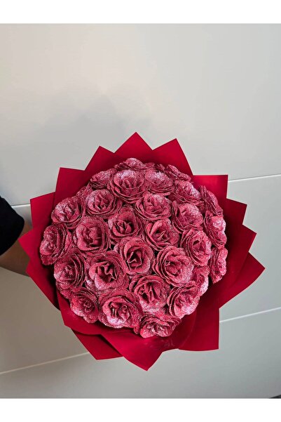 Generic Brand Buchet 29 trandafiri cu sclipici