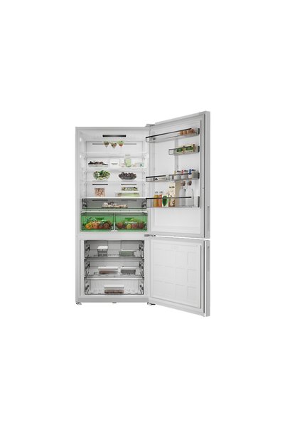 Grundig GPKND 616 E Enerji Sınıfı 615 LT Duo-No Frost Kombi Tipi Alttan Donduruculu Buzdolabı Beyaz