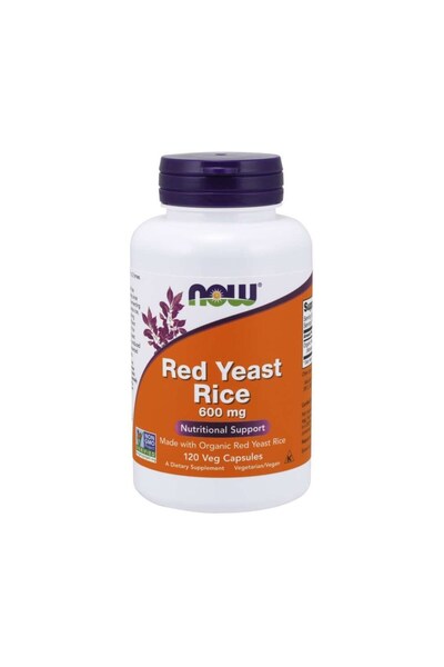 Now Foods Red Yeast Rice 600 MG