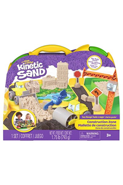 Kinetic Sand Σετ Κατασκευαστικής Ζώνης Άνω-Κάτω Μέρους