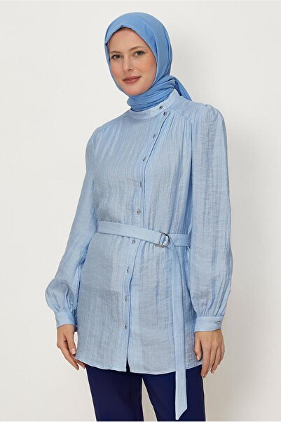 Alvina Belted Viscose Tunic 46733
