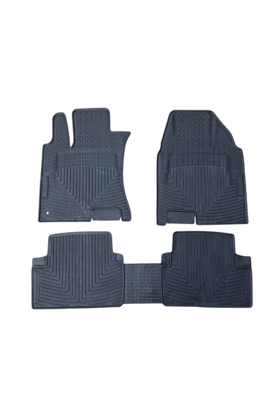 DELUXETUNING Covorase auto cauciuc compatibile cu Nissan Qashqai 2007-2013