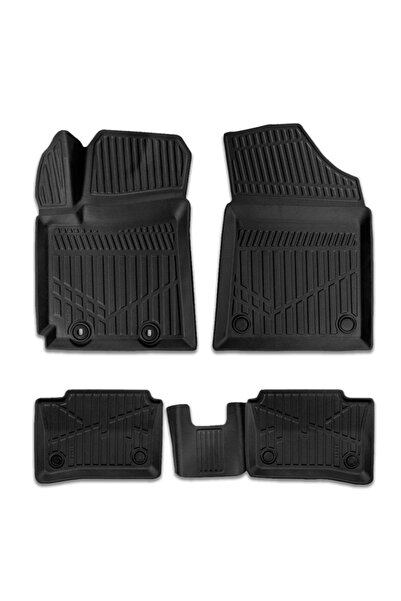 DELUXETUNING Set covorase auto cauciuc Hyundai i10 2020->, forma tavita 3D