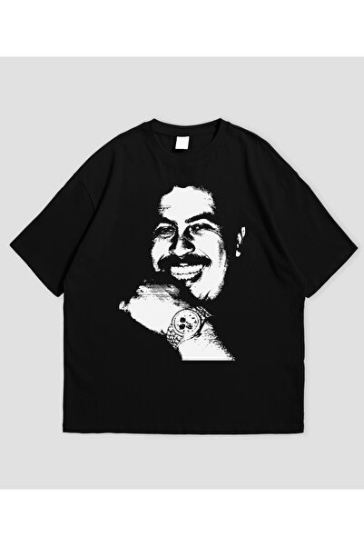 Grafftee Clothing Pablo Escobar Printed Unisex Oversize T-Shirt