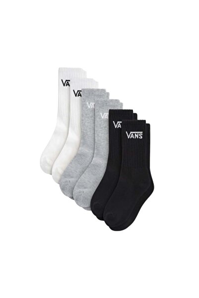 Vans Classic Crew White/Black/Heather 6 Pack