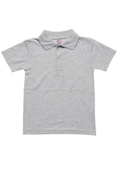 BLACK SWALLOW Unisex Kids Polo Collar Short Sleeve School T-Shirt-Bs
