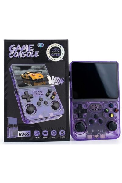 ZİN R36S Digital Video Game Console - 64GB Handheld Gaming System (Available ...
