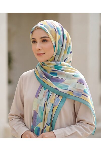 test marka Nergi̇s scarf natural shawl