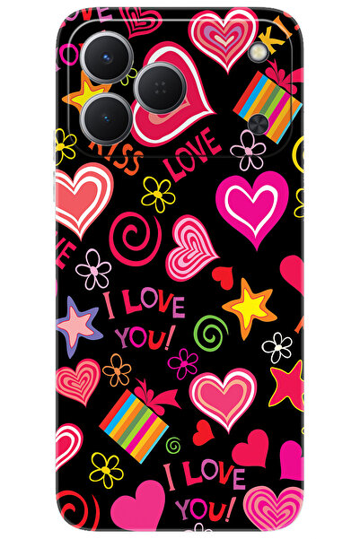TECNO Spark 50 4G (KN4n) Uyumlu Kılıf Desen Baskılı Silikon Kıss Love STK:265...