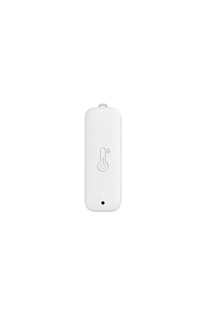 Novato WiFi Sıcaklık ve Nem Sensörü - Beyaz, Tuya Smart Life Uyumlu Akıllı Te...