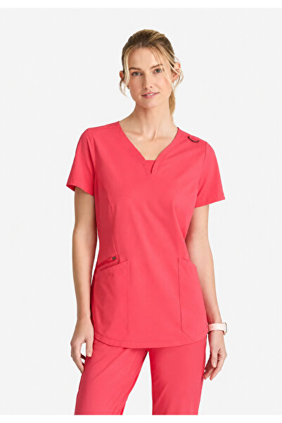 SKECHERS Skt220 Serene Women's Scrubs Top – Imported, 4-Way Stretch, Moisture...