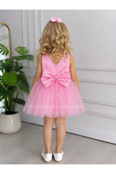SHClothing accessories Girl's Pearl Dress Wedding Party Graduation Dress