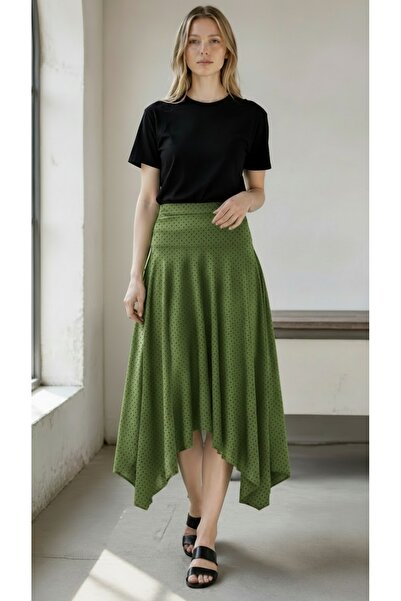 Hilfer moda Asimetrik etek