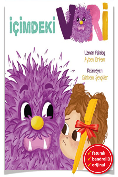 Destek Yayınları Alfa Kalem+ İçimdeki Vori (Ayben Ertem) YENİ Hikayeler Kitap...