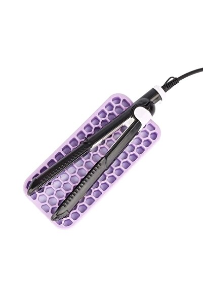 VELORA Suport si husa din silicon termorezistent pentru placa de par si ondul...