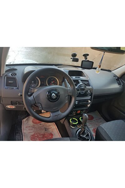 ODAC TUNING Renault Megane 2 Konsol Kaplama 35 Parça-Gümüş