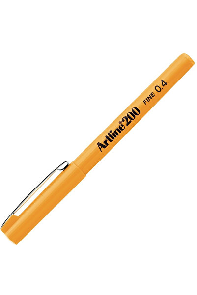 artline Fineliner 0.4 mm Yellow Ek-200 12