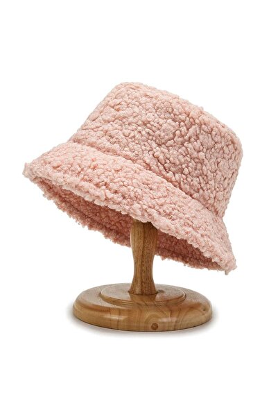 zadenza gold Women's Bucket Plush Hat