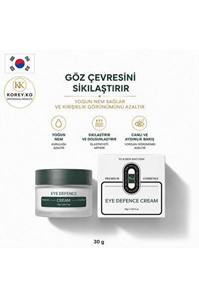 Yu.R Skin Solution Eye Defence Cream 30 g | Yaşlanma Karşıtı Göz Çevresi Kremi