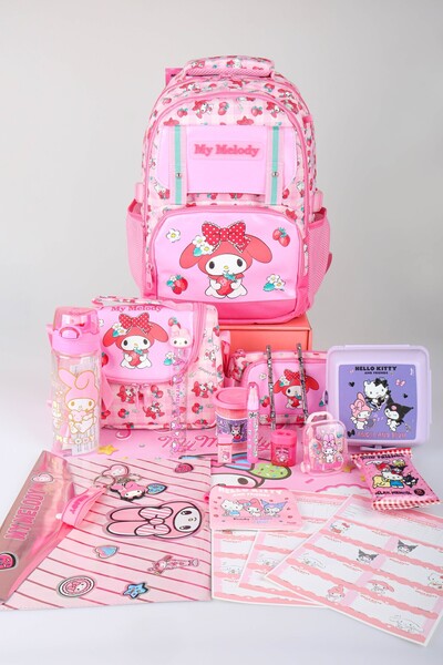 MY MELODY مجموعة أدوات مكتبية كاملة من مجموعة سويت بيري المرخصة من x ديكوموس ...