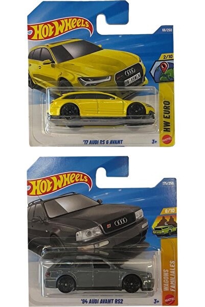 HOT WHEELS Audi Ikili Set - '17 Audi Rs 6 Avant & '94 Audi Avant Rs2 Özel Ser...