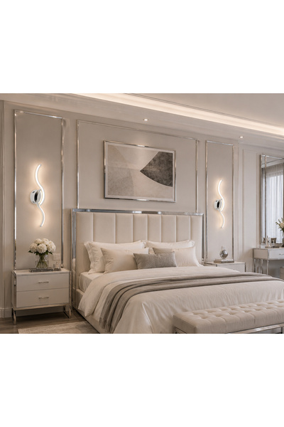 TT AYDINLATMA Tt9005-Kr (with Daylight Led) Seagull Model Chrome Plated Led S...
