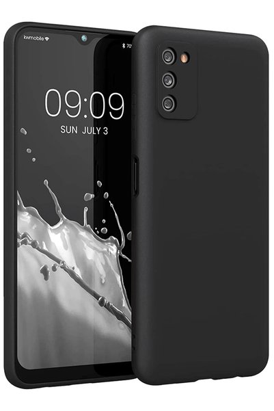 New Face Aconcept Galaxy A03S Case First Silicone (40010) - Black