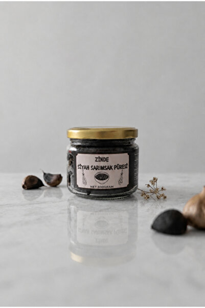 SİYAH SARIMSAK PÜRESİ&EZMESİ(BLACK GARLIC PUREE) NET:300GRAM