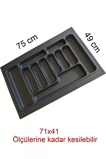 Aytuğ Beymes 75x49 Cm Çekmece Içi Düzenleyici 75 Cm Kaşıklık 75 Cm Kepçelik (...