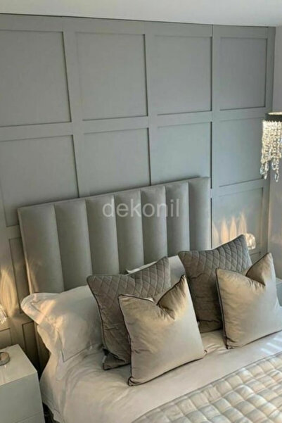 Dekonil İskandinav Dekoratif MDF Duvar Çıtası Boyanabilir Ham MDF 10x100 - 4 Adet