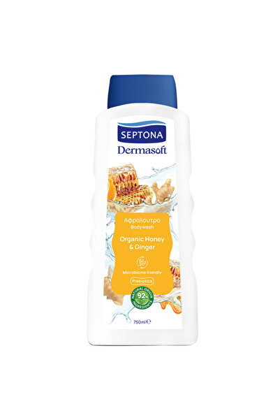 OEM SEPTONA DERMASOFT ΑΦΡΟΛΟΥΤΡΟ HONEY ΚΑΙ GINGER 750ml
