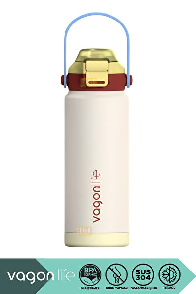Vagonlife 750ml New Collection Solid Color Stainless Steel Thermos With/Witho...