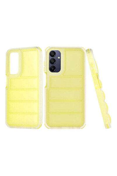 Techsuit Husă pentru Samsung Galaxy A15 4G, Wave Shield, galben - galben