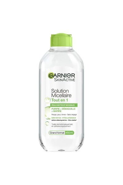 Garnier ΔΙΦΑΣΙΚΟ ΝΕΡΟ MICELLAIRE 400ml - (ΝΤΕΜΑΚΙΓΙΑΖ/SENSITIVE SKIN)