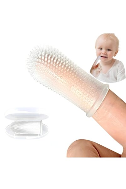 FONIX MiniDent Smile, Periuță de dinți pentru bebeluși din silicon moale 360,...