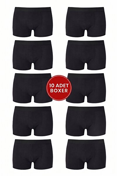 NACAR STORE Men's 10-Pack Cotton Lycra Stretch Fabric Boxers