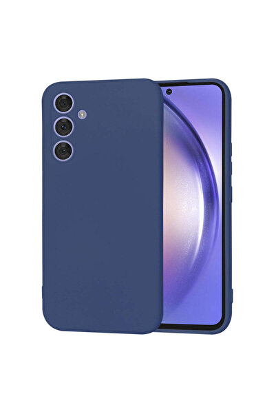 Techsuit Husă pentru Samsung Galaxy A54, SoftFlex, albastru marin - albastru ...