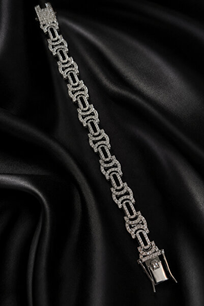 laria jewelry سلسلة هيب هوب مرصعة بالأحجار الكريمة