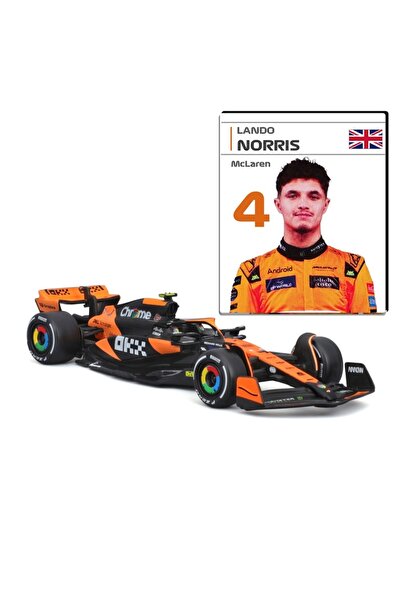 BBURAGO Sigilat- Lando Norris 4 - Colectia FORMULA 1 |2024, Scara 1/4300165