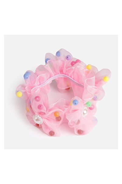 OEM Elastic de păr pentru copii, model flori, floare – prindere rapidă și loo...