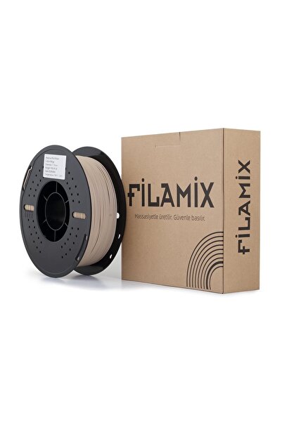 FİLAMİX Pla Mat Bej Filament 1.75mm 1kg Mat Yüzey Kalitesi