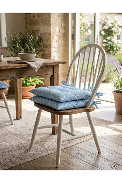 Erca Home Tekstil Ürünleri نسيج قطني مملوء بألياف الخرز من رانفورس، 6 قطع، وس...