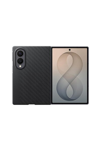 Samsung Husă spate magnetică din carbon EF-KF971SBEGWW pentru Galaxy Z Fold8 ...