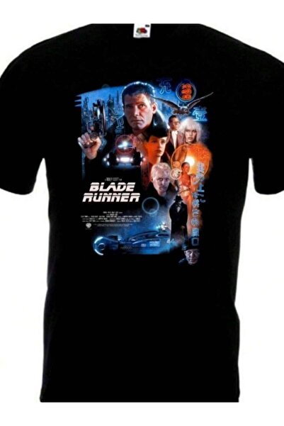 4Car تي شيرت Blade Runner V18 بملصق الفيلم بجميع المقاسات S-5XL